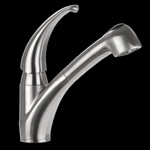 Sienna Tavole™ - Solid Stainless Steel Faucet w/ Pull-out Spout