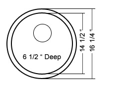Sienna Manzano™ - SS808 Dimensions